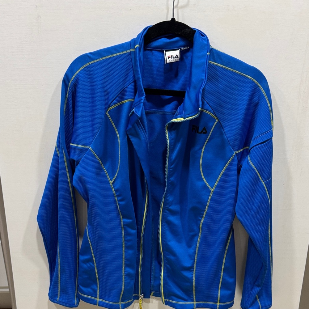 Fila Women's Vibrant Blue Utility Jacket